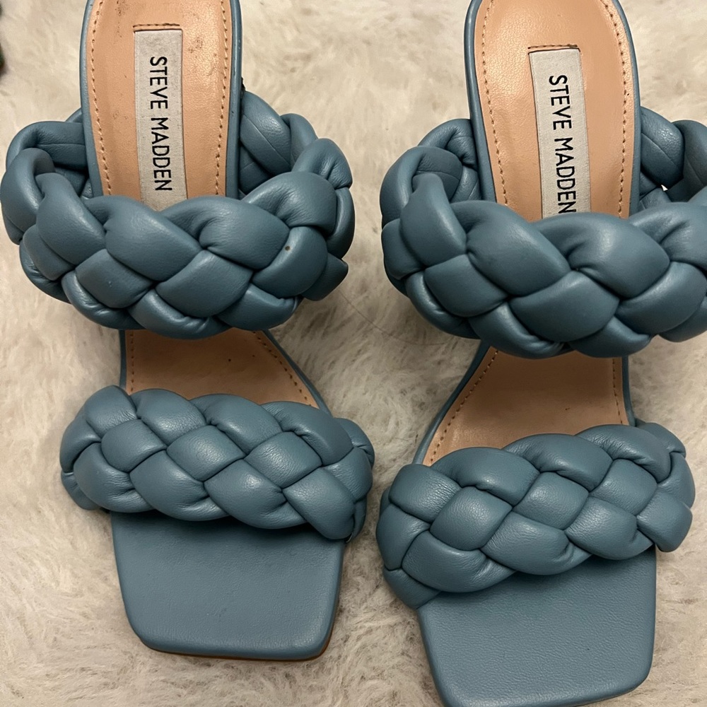 Steve Madden - Kenley Womens Square Toe Dress Sandals